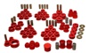 Energy Suspension Red Hyper-Flex Master Bushing Set Fits 84-95 Corvette