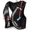 USWE Rush 8L Hydration Vest Black/Grey Small - 8L hydration vest for cycling, size Small