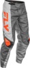 FLY RACING F-16 Pants Grey/Orange Men's Size 28 - Durable MX pants in Grey/Orange, Men's Size 28