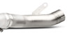 Akrapovic Titanium Link Pipe Silver Fits 16-20 Kawasaki ZX10R