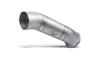 Akrapovic Titanium Link Pipe Fits 13-17 Ducati Hypermotard/Hyperstrada