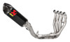 Akrapovic Evolution Carbon Full Exhaust Black Fits 16-20 Kawasaki ZX10R