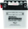 BikeMaster BB3L-A Conventional Motorcycle Battery - Conventional BB3L-A battery, 32 CCA