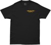 DBK Goldwings Tee Black Medium - Short sleeve black tee, medium size