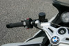TracStar Clip-On Handlebars Silver - For 99-07 Suzuki GSXR1300 Hayabusa