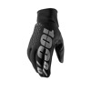 100 Percent Hydromatic Brisker Gloves Black Small - Warm insulated gloves for cold, wet riding