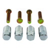 QuadBoss Front Wheel Stud & Nut Kit For 2019 Polaris ACE 570 - Fits 2019 Polaris ACE 570 front wheels