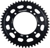 Fire Power Rear Steel Sprocket 50T Black For Kawasaki KX85 KX100 KX80 - 50T steel rear sprocket fits Kawasaki KX models
