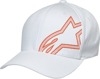 Alpinestars Share Hat White Large-XL - Large-XL white flex-back hat