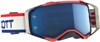 Prospect Goggles Red/White/Blue Blue Chrome Works Lens