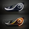 24" 2pc Sequential Switchback LED Strip Kit DRL Turn Signal - XKGLOW
