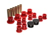 Energy Suspension Red Rear Leaf Spring Bushing Set Fits 98-11 Ford Ranger