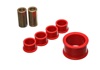 Red Rack and Pinion Bushing Set by Energy Suspension Fits 02-09 350Z / 03-07 G35