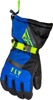 FLY Racing Cascade Gloves Black/Blue/Hi-Vis 3X - Waterproof insulated gloves for snow sports FLY Racing Cascade Gloves Black/Blue/Hi-Vis 3X - Waterproof insulated gloves for snow sports