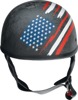 Z1R CC Beanie Justice Half Helmet - Large, White - Half face helmet with removable liner