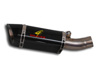 Graves Carbon Fiber Slip-On Exhaust Black Fits 09-18 Kawasaki ZX6R