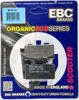 EBC SFA151 Organic Scooter Brake Pads - For 08-14 Sym DD & Mio 50