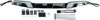 Kuryakyn Tracer Windshield Trim Chrome Fits 2014-Up FLH Models