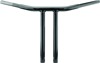 Biker's Choice 14in Straight T-Bars Black Handlebars 1-1/4"