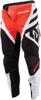 Answer 25 Arkon Nitrus Pants Red/Black/White Youth 18 - Youth motocross pants in size 18