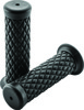 Bikers Choice Quilted Grip 1In Black