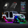 XKGLOW XKalpha RGBW LED Rock Light Kit - App Controlled
