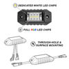 XKGLOW XKalpha RGBW LED Rock Light Kit - App Controlled