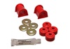 Red 20mm Front Sway Bar Bushings by Energy Suspension Fits 90-94 Eclipse AWD