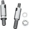 Kuryakyn Raised Mirror Adaptors Chrome Pair Fits Metric Models (No Yamaha)
