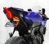 New Rage Cycles Fender Eliminator Kit Black Fits 21-24 Yamaha YZF-R7