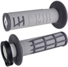 ODI Emig 2.0 V2 Lock-On Grips Gray/Graphite Pair - Lock-on grips, gray/graphite, For select MX/Off-Road bikes