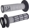 ODI Emig 2.0 V2 Lock-On Grips Gray/Graphite Pair - Lock-on grips, gray/graphite, For select MX/Off-Road bikes