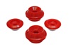 Red Rear Strut Tower Bushings by Energy Suspension Fits 93-99 VW Golf/Jetta