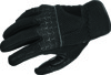 First Gear Rush Air Gloves Black Large Men's Mesh Motorcycle Gloves
