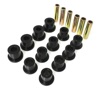Black Spring & Shackle Bushing Set Fits 87-96 Jeep Wrangler
