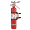 Axia Quick Release Fire Extinguisher Mount Black with 2.5 lb Red Extinguisher - Quick release mount with 2.5 lb extinguisher