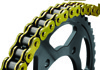 BikeMaster 520x100 O-Ring Chain Gold For Motorcycles/ATVs - 520x100 O-Ring chain in gold, universal fit