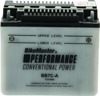 BikeMaster BB7C-A Conventional Battery 80 CCA - Conventional 12V battery, 80 CCA