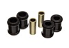 Black Rear Shock Bushing Set Fits 88-98 GM Silverado 1/2 Ton C1500 2WD