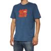 100% Men's Donut Tee Dp Sea Heather Small - Cotton Blend 100% Men's Donut Tee Dp Sea Heather Small - Cotton Blend