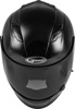 GMAX FF-98 Full Face Helmet Black Medium - Full face helmet with LED light, size Medium