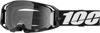 100 Percent Armatic Goggle Black with Clear Lens - Offroad goggle with clear lens, Black color