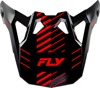 Fly Racing Formula CP Visor Grey/Red/Black YL-S - Replacement visor for Formula CP helmet