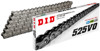 DID 525VO X-Ring Chain 100 Links Universal Fit - 100-link 525 X-Ring drive chain universal fitment