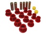 Red Front Leaf Spring Bushing Set Fits 00-04 Excursion 4WD, 99-04 F250/F350 4WD