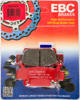 X Series Carbon Graphite Brake Pads and Shoes - Fa704X Brk Pad Ebc