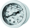 Bikers Choice Oil Pressure Gauge 0-60 PSI Metallic Face 1/8 NPT