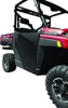 DragonFire Racing UTV Doors For 18-23 Polaris Ranger XP 1000 Black - Original doors for Polaris Ranger XP 1000 2018-2023