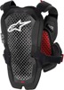 Alpinestars A-1 Chest Protector Anthracite/Black/Red M/L - Chest protector, Medium/Large, Anthracite/Black/Red