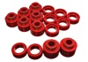 Red Body Mount Set by Energy Suspension for Chevy Xtra Cab 2&4WD